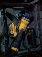 Slijptol dewalt met accu en oplader, Doe-het-zelf en Verbouw, Gereedschap | Boormachines, Ophalen of Verzenden, Zo goed als nieuw