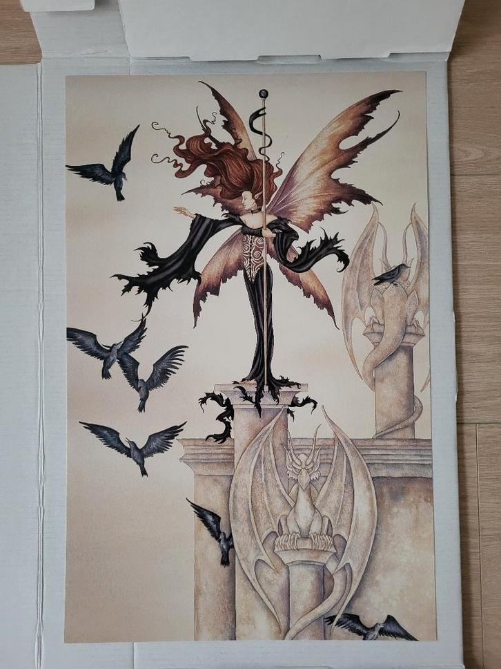 Diverse Amy Brown Fantasy Fairy Art Prints, Antiek en Kunst, Kunst | Tekeningen en Foto's, Ophalen of Verzenden
