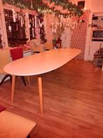 Gratis: Ovale ikea tafel 170 lang tot 270 uitschuifbaar, Huis en Inrichting, Tafels | Eettafels, Ophalen of Verzenden