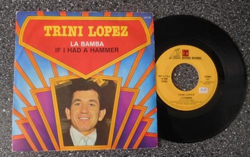 Trini Lopez - la bamba & if I had a hammer, Cd's en Dvd's, Vinyl Singles, Ophalen of Verzenden