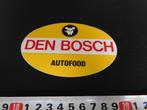 sticker DEN BOSCH  Autofood, Ophalen, Zo goed als nieuw, Bedrijf of Vereniging