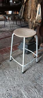Vintage school kruk, Ophalen of Verzenden, Gebruikt, Hout
