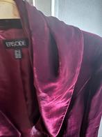 Bordeaux fluwelen jasje - maat 40, Maat 38/40 (M), Ophalen of Verzenden, Jasje, Gedragen