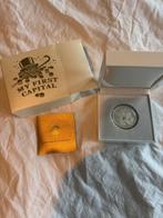 2021 Zilveren munt Niue 1/2oz My First Capital Proof, Ophalen of Verzenden, Zilver