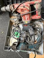 Boormachines 3 stuks 1 sds incl borenset, Ophalen of Verzenden, Gebruikt, Boormachine, Klopboormechanisme