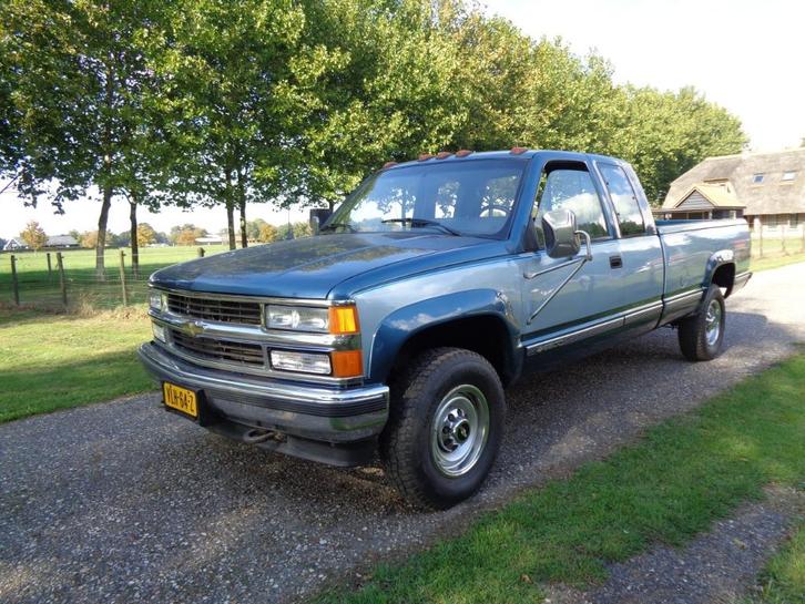 Chevrolet Silverado 4X4 1991 K2500 134000km, Auto's, Chevrolet, Particulier, Pick-up, Benzine, Automaat, Vierwielaandrijving, Ophalen