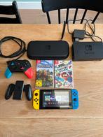 Nintendo Switch V2, Switch 2019 Upgrade, Ophalen of Verzenden, Zo goed als nieuw, Met 1 controller