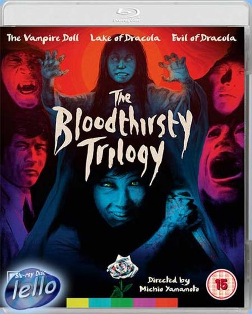 Blu-ray: Yamamoto's The Bloodthirsty Trilogy (1970-74) UK KC, Cd's en Dvd's, Blu-ray, Horror, Ophalen of Verzenden