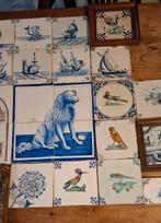 Partij antieke tegels / divers, Antiek en Kunst, Antiek | Wandborden en Tegels, Ophalen of Verzenden