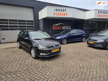 Volkswagen POLO 1.0 2017 CARPLAY PDC BEURT APK ZWART 3 DEURS beschikbaar voor biedingen