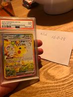 Pikachu EX Surging Sparks SIR PSA 9 (met gratis bumper), Hobby en Vrije tijd, Verzamelkaartspellen | Pokémon, Ophalen of Verzenden