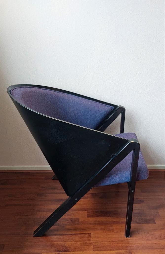Vintage/Jouko Järvisalo/ Mondi Soft Chair/ Midcentury Modern, Huis en Inrichting, Stoelen, Gebruikt, Eén, Stof, Overige kleuren
