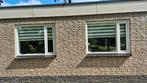 Hardhouten kozijnen 2 stuks, Gebruikt, Raamkozijn, 150 tot 225 cm, Inclusief glas