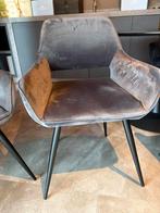 Eetkamerstoel Kare Design San Francisco Grijs Fluweel, Huis en Inrichting, Ophalen, Zo goed als nieuw, Eén, Stof