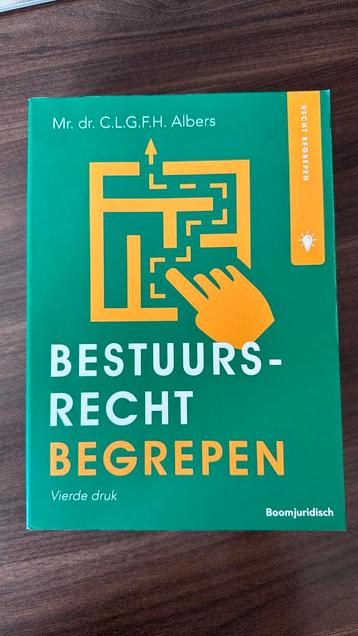 C.L.G.F.H. Albers - Bestuursrecht begrepen beschikbaar voor biedingen