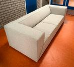 Bank NOUS Living | Driezitsbank | Beige-polyester, Ophalen, Gebruikt, Driepersoons, Rechte bank