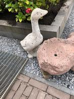 Betonnen gans, Ophalen, Gebruikt