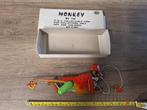 Vintage metalen blikken aap Monkey China nieuw in doos, Antiek en Kunst, Ophalen of Verzenden