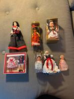 Vintage klederdrachtpoppetjes uit verschillende landen, Verzamelen, Ophalen of Verzenden, Gebruikt