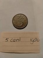 NL 5 Cent 1980 Juliana, Verzenden, Koningin Juliana, 1 cent, Losse munt