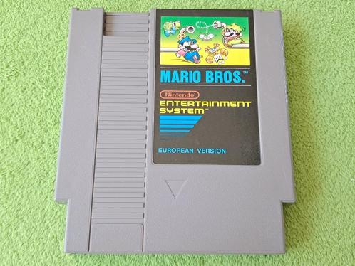 Mario Bros European Version - Nintendo NES, Spelcomputers en Games, Games | Nintendo NES, Gebruikt, Platform, 1 speler, Eén computer