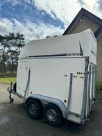 Anderhalf paards trailer in super staat, Dieren en Toebehoren, Paarden en Pony's | Trailers en Aanhangwagens, Polyester, Gebruikt