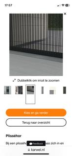 hordeur plissehor deur 79,5 x207 cm, Nieuw, Ophalen