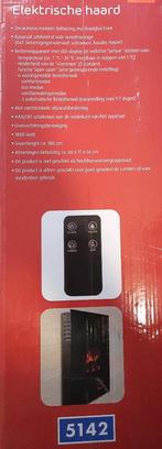 Te koop splinternieuw in doos QUIGG elektrische wandhaard, Ophalen, Nieuw, Hangende haard, Elektrische haard