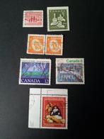 Canada kerstzegels Kerstmis 3 gestempeld, Ophalen of Verzenden, Gestempeld, Noord-Amerika