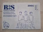 4 ROOS naaipatronen, Hobby en Vrije tijd, Kledingpatronen, Ophalen of Verzenden, Zo goed als nieuw, Vrouw, Overige merken