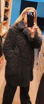 Supertrash Odyssee Zwarte Fluffy Jas - Maat 36, Kleding | Dames, Supertrash, Zwart, Ophalen of Verzenden, Zo goed als nieuw