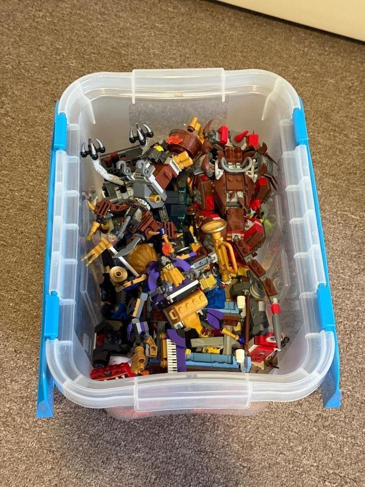 Krat LEGO The LEGO Movie 1 en 2, Kinderen en Baby's, Speelgoed | Duplo en Lego, Zo goed als nieuw, Lego, Ophalen of Verzenden