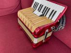 Kleine duitse Hohner Student accordeon . 48 bas ., Muziek en Instrumenten, 48-bas, Gebruikt, Ophalen of Verzenden, Toetsaccordeon
