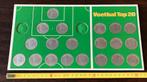 Oude Voetbal Top 20 Penningen Uitgave Shell 1970, Verzamelen, Sportartikelen en Voetbal, Ophalen of Verzenden