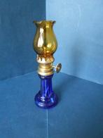 Mini Olielampjes, Tafellampjes, glas, 2 modellen, Antiek en Kunst, Antiek | Lampen, Ophalen of Verzenden