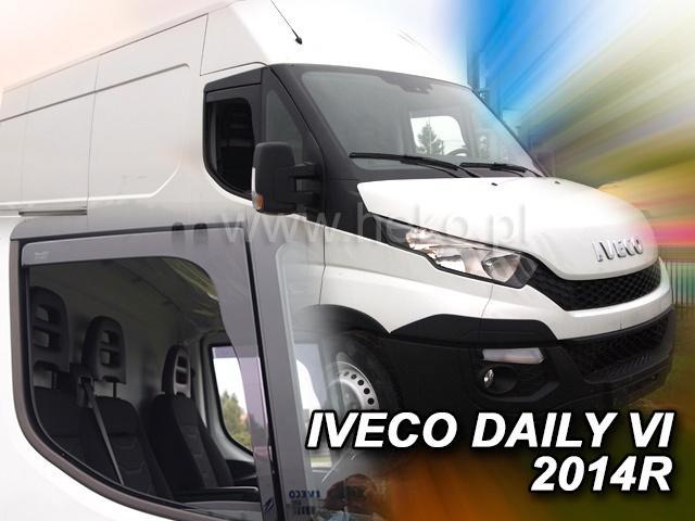 Iveco Daily massif zijwindschermen donker raamspoilers S-way, Caravans en Kamperen, Camper-accessoires, Nieuw, Ophalen of Verzenden