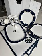 Melamine servies Windroos, Ophalen of Verzenden, Gebruikt