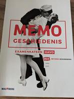 Memo geschiedenis examenkatern havo nieuw, Nieuw, HAVO, Ophalen of Verzenden, Geschiedenis