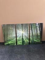 Bos Triptiek Print, Ophalen, 75 tot 100 cm, Minder dan 50 cm, Print