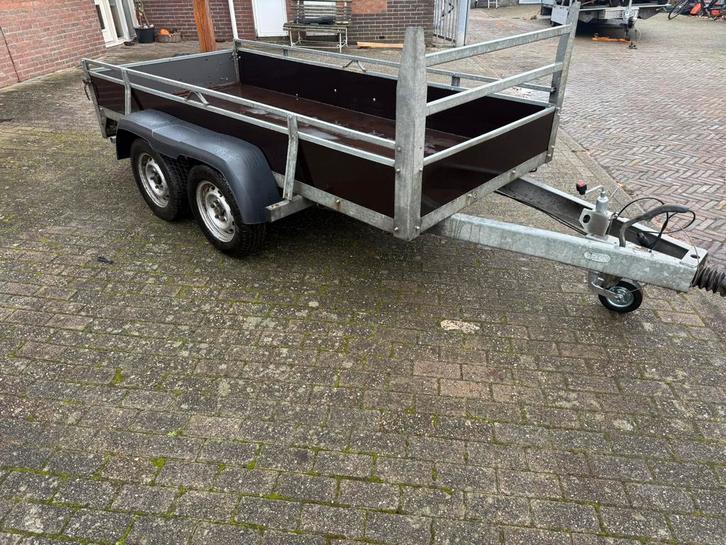 Henra aanhangwagen tandemasser 300x130, Auto diversen, Aanhangers en Bagagewagens, Zo goed als nieuw, Ophalen