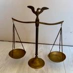 Antieke Weegschaal - Fraai Gedecoreerd, Ophalen of Verzenden, Brons