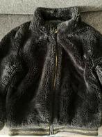 Zwarte teddy jas Name it mt 140, Ophalen of Verzenden, Gebruikt, Meisje, Jas