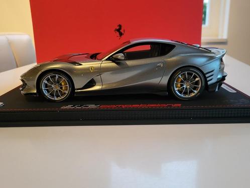 1:18 BBR Ferrari 812 Competizione Grigio Coburn #88/112, Hobby en Vrije tijd, Modelauto's | 1:18, Zo goed als nieuw, Auto, Autoart
