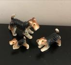 Foxrerriërs set van drie, Ophalen of Verzenden, Gebruikt, Beeldje of Figuurtje