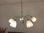 Hanglamp (2 stuks, eetkamer en woonkamer lamp), Huis en Inrichting, Ophalen, Zo goed als nieuw, Glas, Minder dan 50 cm