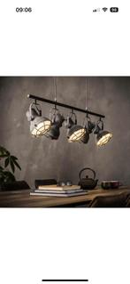 Industriele hanglamp 5 spots, Ophalen, Zo goed als nieuw