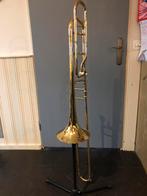 Main Trombone - Goed onderhouden, Ophalen of Verzenden, Gebruikt, Tenor, Met koffer