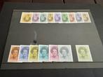 1981-1990 Kon Beatrix in zwart NVPH nr 1237-1252 postfris, Postzegels en Munten, Verzenden, Na 1940, Postfris