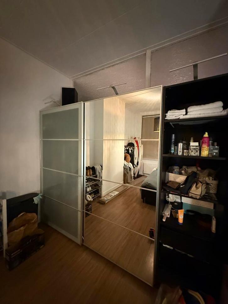 IKEA Pax Kast met Spiegel, Lades en Verlichting, Huis en Inrichting, Kasten | Kledingkasten, Gebruikt, 200 cm of meer, 50 tot 75 cm