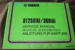 Yamaha DT250 A DT360 A 1973 motorcycle service manual, Ophalen of Verzenden, Yamaha